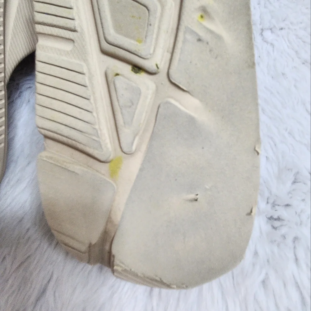 Open Toe Beige Color Slides